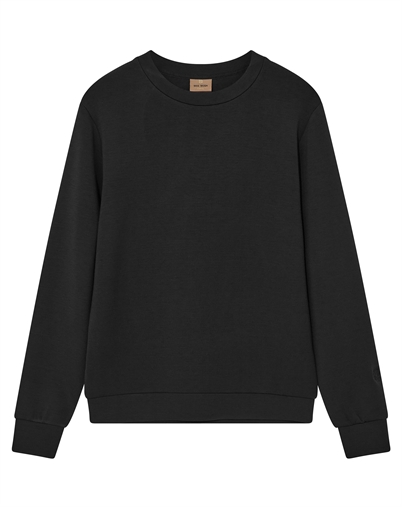 Mos Mosh Gallery - MMGAbel Crew Neck Sweatshirt - Black